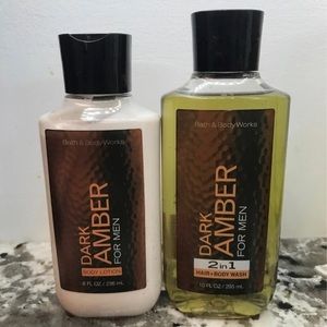 Bath and body works dark amber for men